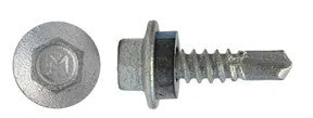SCREW SELF DRILLING HEX HEAD WITH NEOPRENE WASHER [Size:10g x 20mm]