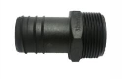 MALE BARB CONNECTOR HELICAL PHILMAC BARB x MI BSP [Size:3/4" x 3/4"]