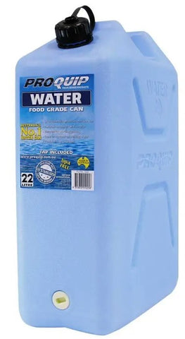 CONTAINER WATER BLUE PRO QUIP [Size:22 Litres]