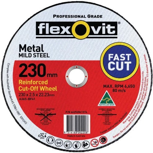 WHEEL CUT OFF METAL 230X2.5X22