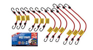 OCCY STRAP ASSORTED 12PCE