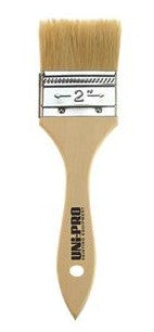 BRUSH FLAT UNPAINTED HANDLE UNI-PRO [Size:50mm]