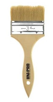 BRUSH FLAT UNPAINTED HANDLE UNI-PRO [Size:75mm]