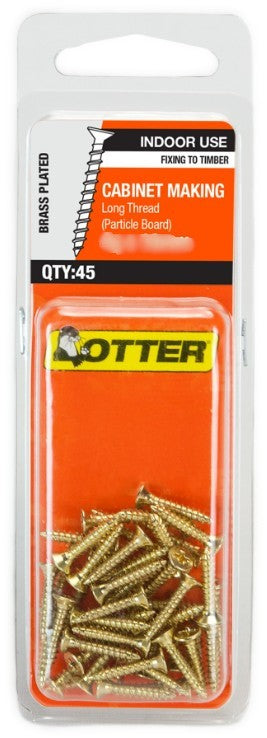 SCREWS CABINET MAKING LONG THREAD HANDY PACK [Size:6g x 25mm]