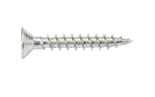 SCREWS HINGE CHROME PLATED 100 PACK 8G X 25MM