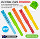 LEG STRAP PLASTIC [Clr:Blue]