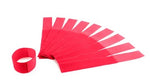 LEG BAND VELCRO 10 PACK [Clr:Pink]