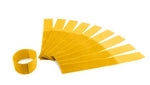 LEG BAND VELCRO 10 PACK [Clr:Yellow]