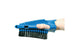 GROOM & SCRUB MITT BLUE