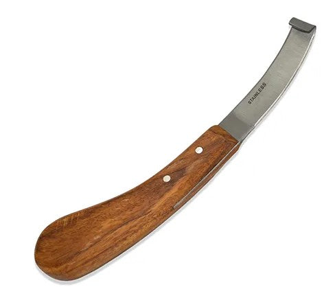 HOOF KNIFE WIDE BLADE [Opt:Left]