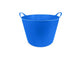 FLEXIBLE TUBS [Size:11 Litres Clr:Blue]