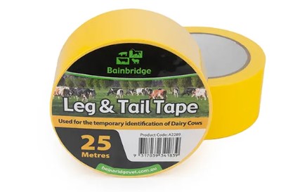 LEG & TAIL TAPE 25M [Clr:Yellow]