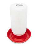 POULTRY DRINKER STRAIGHT [Size:1 Litre Clr:Red]