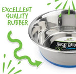 DOG BOWL STAINLESS STEEL [Size:1.9 Litres]