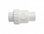 PVC CHECK VALVE SINGLE UNION BSP [Size:1"]