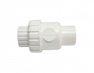 PVC CHECK VALVE SINGLE UNION BSP [Size:1"]