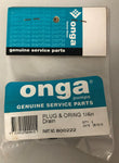 ONGA PLUG & O'RING 1/4'' DRAIN PART NO: 800222