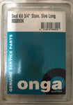 ONGA SEAL KIT 3/4" STAINLESS SLEAVE LONG PART NO: 800893K