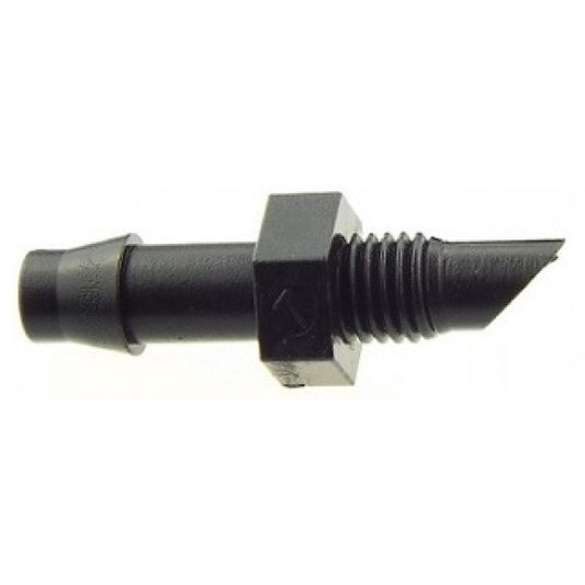 MICRO ADAPTOR THREADED x BARB [Size:4mm]
