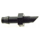 MICRO ADAPTOR THREADED x BARB [Size:4mm]