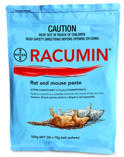 RACUMIN RAT AND MOUSE PASTE BAYER [Size:500gms]