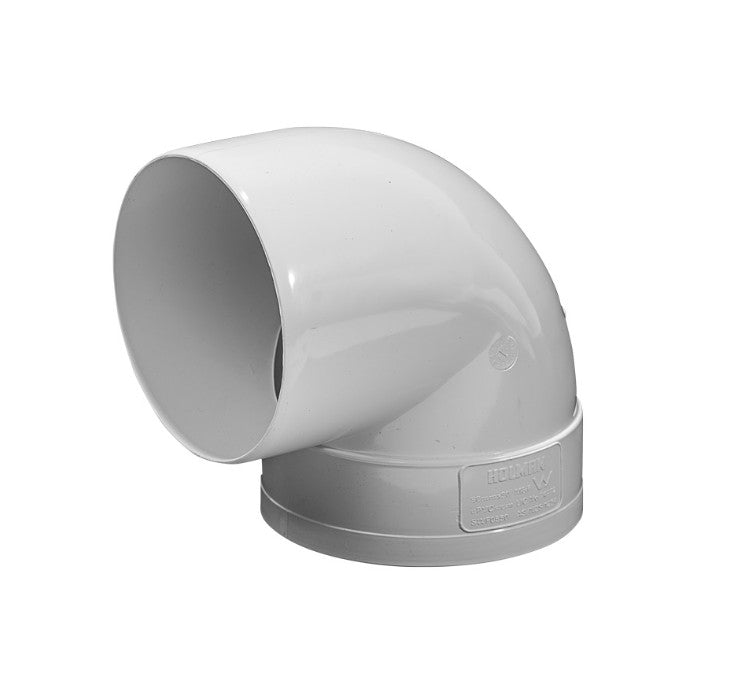 STORM PVC ELBOW M&F 90MM 90DEG 