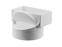 STORM PVC DOWNPIPE ADAPTER INSPECTION 100X50X90MM
