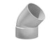 DWV PVC BEND M&F PLAIN 100MM X 43 DEG