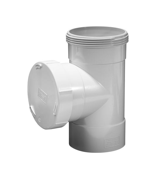 DWV PVC OPENING INSPECT WITH CAP F&F [Size:100mm]