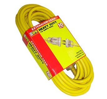EXTENSION LEAD HEAVY DUTY 10AMP 10MTRS