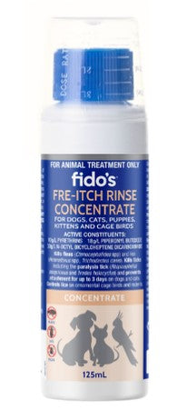 SHAMPOO RINSE CONCENTRATE FRE-ITCH 125ML