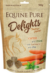 EQUINE PURE DELIGHTS CARROT MINT TUMERIC AND CHIA