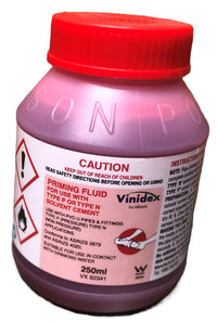 PRIMER PVC PIPE RED [Size:250ml]