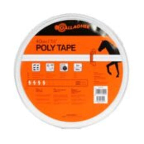 TAPE POLY GALLAGHER 40MM X 100M