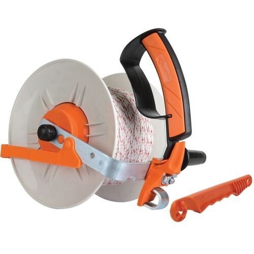 GALLAGHER - PRE WOUND GEARED REEL WITH TURBO BRAIDED WIRE 600M