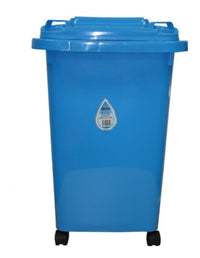 WHEELIE BIN PLASTIC 60LTR [Clr:Blue]