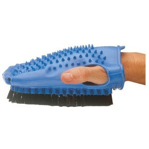 SCRUB AND GROOM MITT [Clr:Blue]