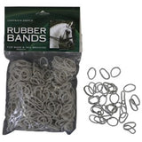 MANE BRAID RUBBER BANDS GREY [Clr:Grey]