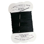 BRAIDING THREAD WITH NEEDLE J WENZEL [Clr:Black Lgth:15 Metres]