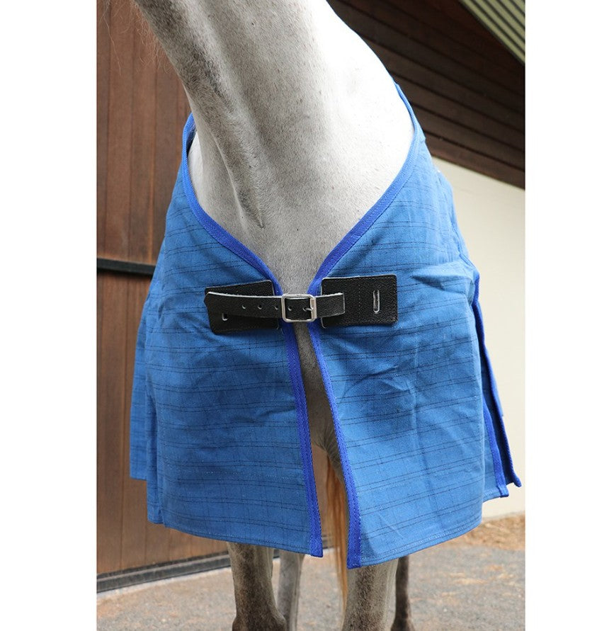 RUG CANVAS UNLINED RIPSTOP HORSEMASTER - BLUE/BLUE [Size:5'6" / 168cm]