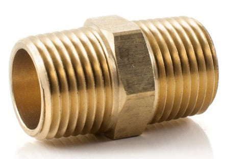 BRASS NIPPLE BSP [Size:3/8"]