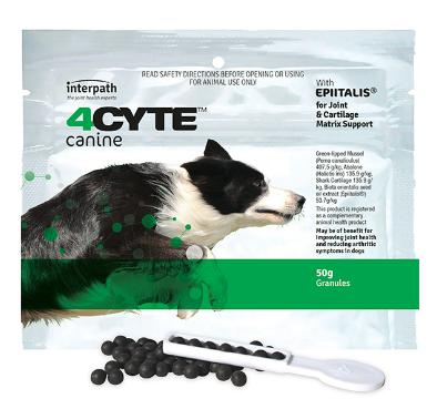4CYTE EPIIITALIS GRANULES CANINE [Size:50gm]