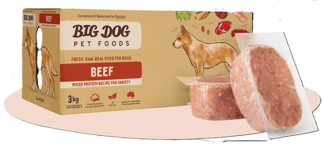 BIG DOG (12PACK) 3KG [Flvr:Beef]