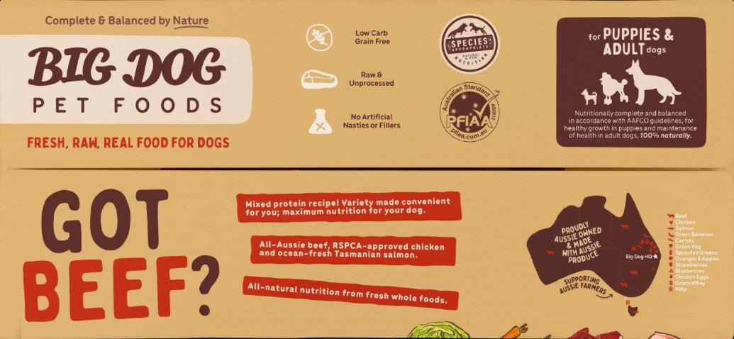 BIG DOG (12PACK) 3KG [Flvr:Beef]