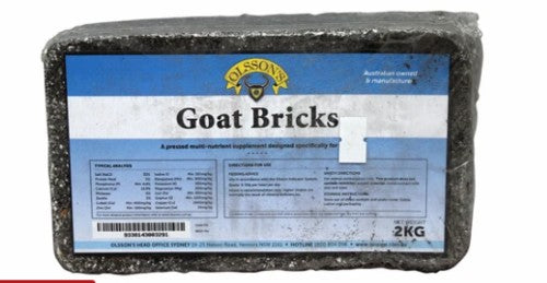 GOAT SUPPLEMENT BLOCK OLSSONS 2KG 
