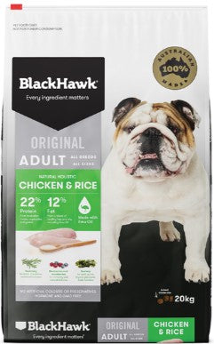 BLACKHAWK DOG CHICKEN & RICE [SIZE:20KG]