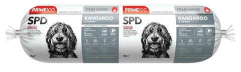 PRIME100 COOKED KANGAROO & POTATO 2KG