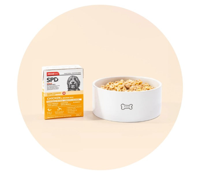 PRIME100 SPD SLOW COOKED 354G [Flvr:Chicken & Brown Rice]