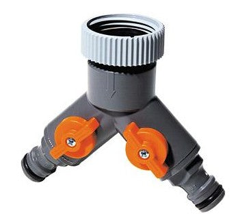 CONNECTOR TWIN TAP 18MM GARDENA
