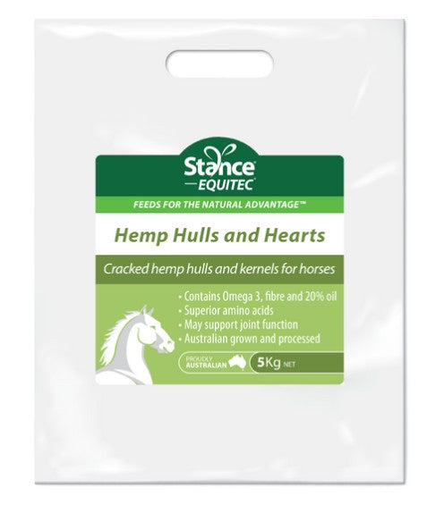 HEMP HULLS AND HEARTS STANCE EQUITEC [Size:12kg]